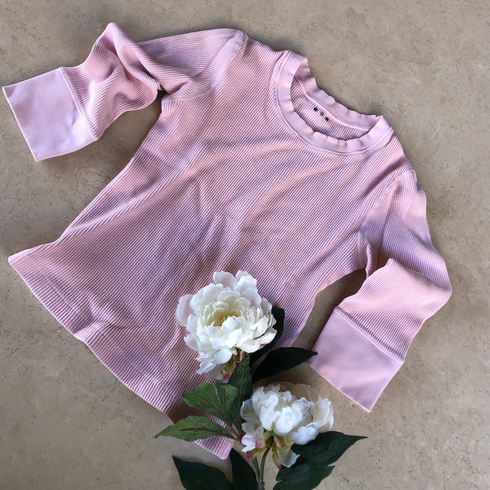 💥Make An Offer💥 Three Dot Pink 3/4 Sleeve Thermal